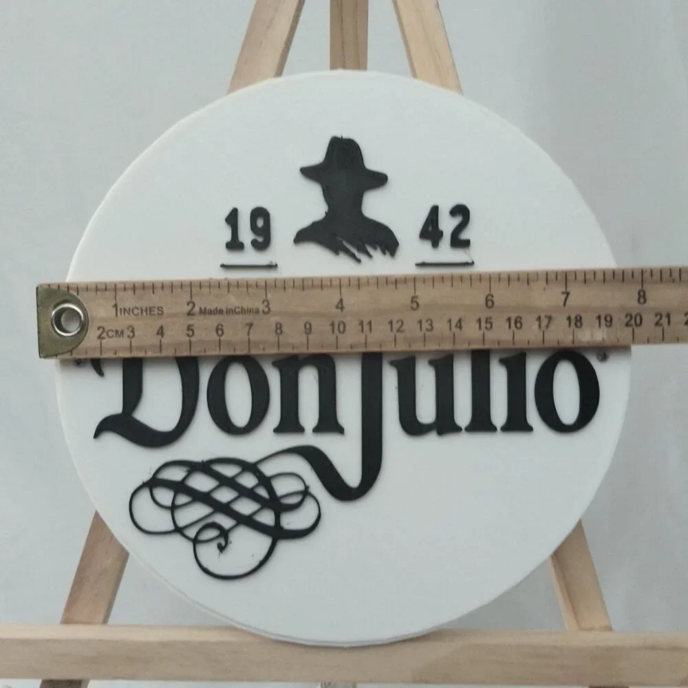 3D Printed Tequila Don Julio RGB LED Bar Sign With Remote Control ...